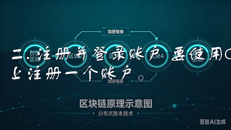 二. 注册并登录账户 要使用OK交易所提现方法，需要平台上注册一个账户。