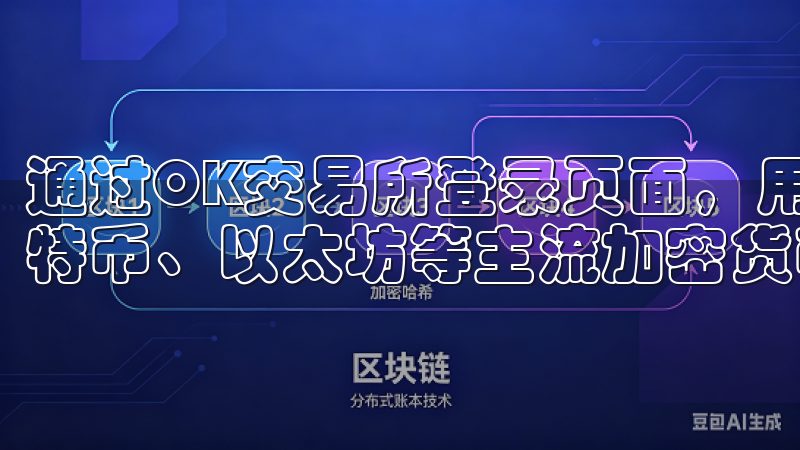 通过OK交易所登录页面，用户可以快速访问个人账户，进行比特币、以太坊等主流加密货币的交易与管理。