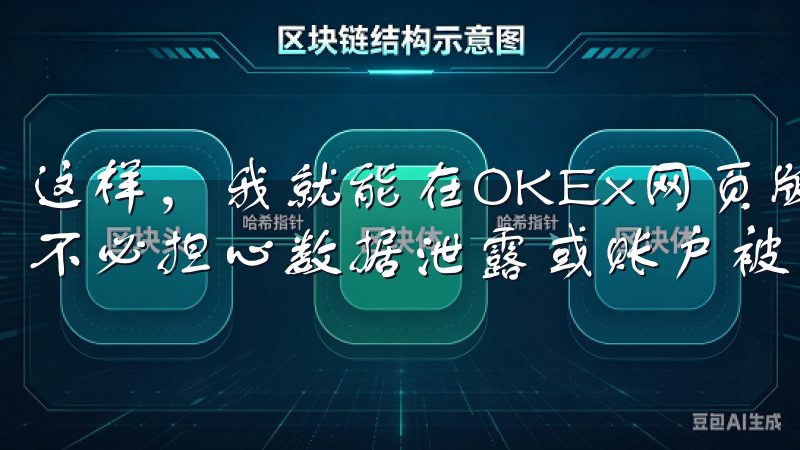 这样，我就能在OKEx网页版上安全地进行加密货币交易，而不必担心数据泄露或账户被盗的风险。