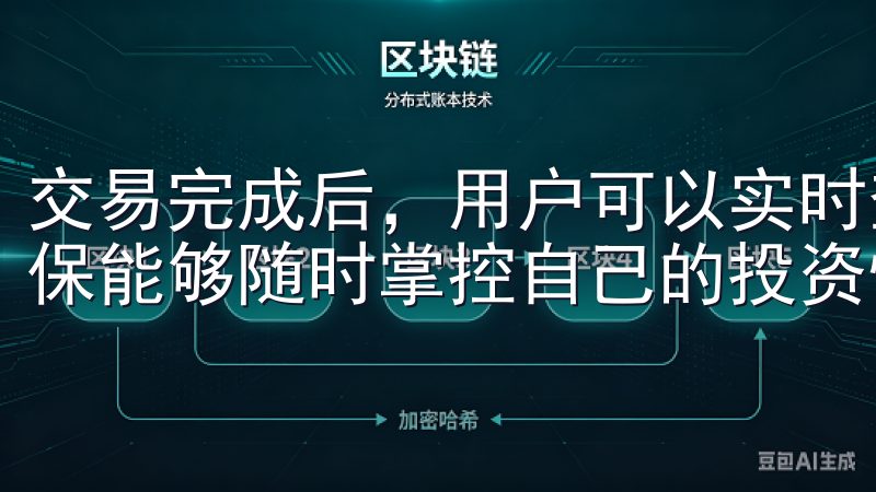 交易完成后，用户可以实时查看自己的资产变化和交易记录，确保能够随时掌控自己的投资情况。