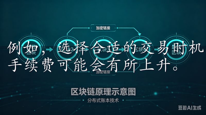 例如，选择合适的交易时机，避免高峰时段进行交易，因为此时手续费可能会有所上升。